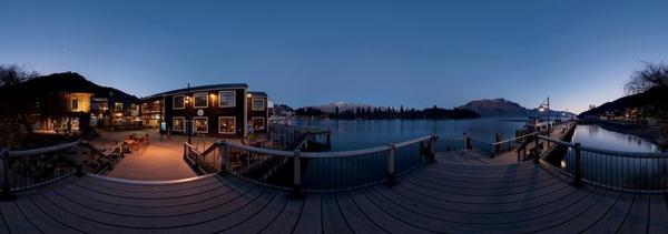 Queenstown's Steamer Wharf in stunning 360